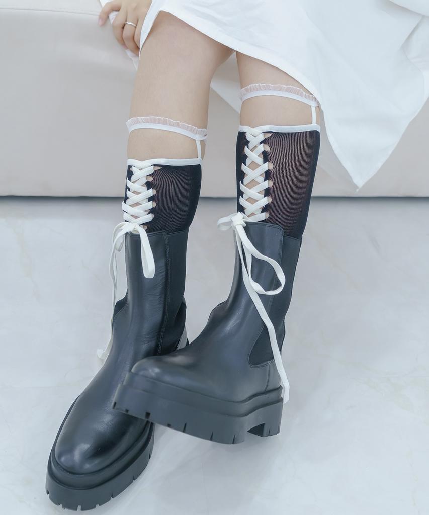 Sodamon Mimin Bentie Knee Socks 2 Colors