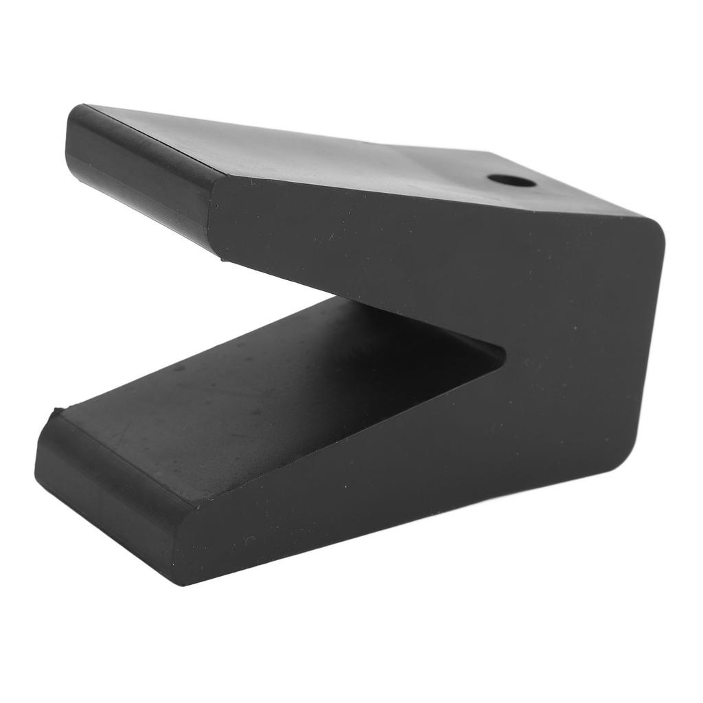 2 Inch Rubber V Block Black Boat Trailer Bow Stop Block V Style Trailer Rubber Stoppers for Yachts Caravans