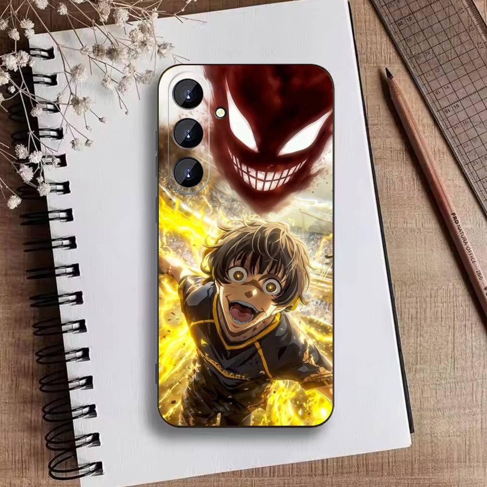 Anime Trent B-Blue D-Lock Phone Case For Samsung Galaxy A73,A21s,A22,A31,A52,A53,A71,A41Soft Black Shell