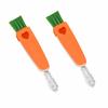 2pcs Mini Straw Cleaner Brush 3 in 1 Design Bottle Lid Brush Bottle Cleaning Brush  Outdoor