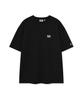 WACKY WILLY Small Typo Short Sleeve T-Shirt Black
