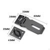 Burglar-proof Hasp Latch Anti Lock Shed Porous Positioning Household Window Furniture Hardware