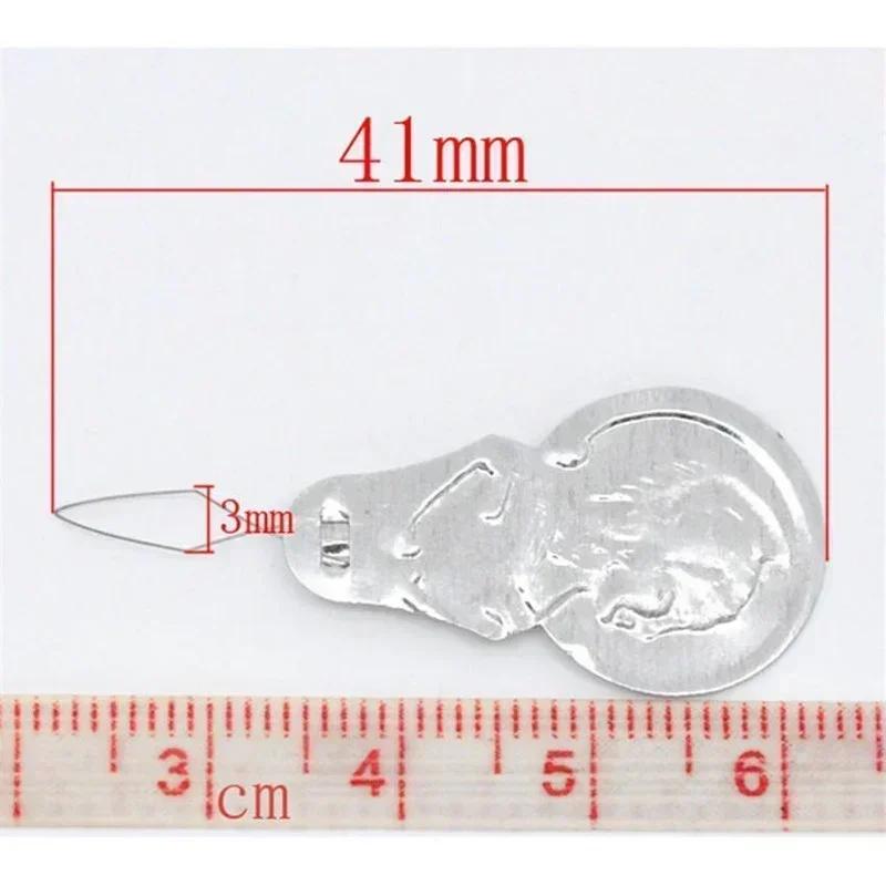 100 KS Navlékač jehly s drátkem na mašli Stroj na vkládání stehů Nástroj na vedení nitě pro ruční šití Cca 41*17*0,4 mm