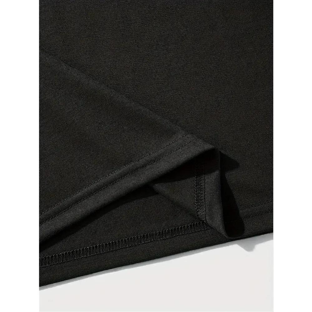 Comfortable Men's Round Neck Short Sleeves T-shirt