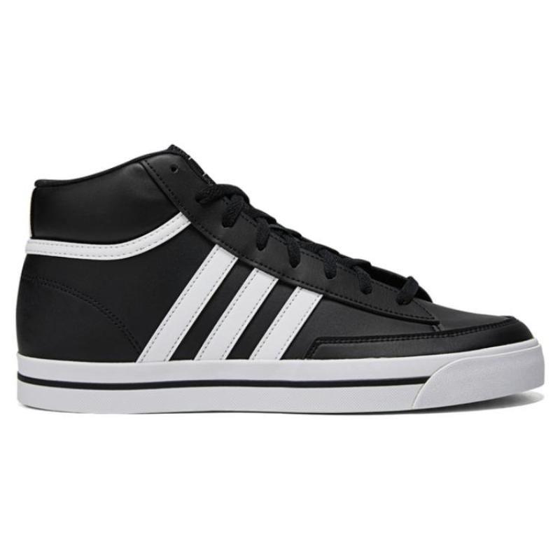 Adidas Neo Retrovulc Mid Shoes 'Black White' Sneakers GW8370