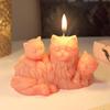 Unique Home Decors Silicone Mold User Friendly Silicone Cats And Dog Scented Candle Mold For Creative DIY Projects