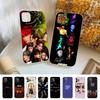 KPOP A-ATEEZ Phone Case Silicone Soft for Iphone 16 15 14 13 12 11 Pro Mini XS MAX Plus X Cover