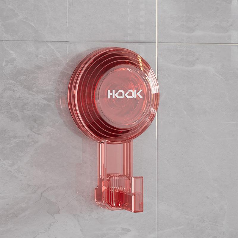 1Pc Strong Suction Cup Hook With No Punching Hole Vacuum Adhesive On The Back Of Bathroom Door No Trace Wall Adhesive Bathroom