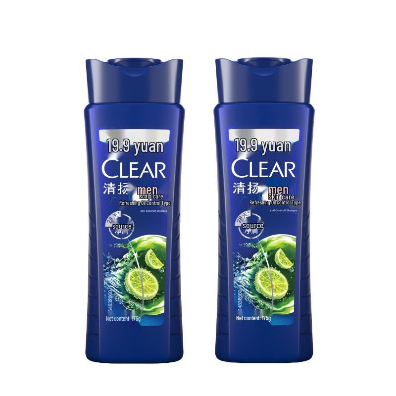 

Clear Men Cool Sport Menthol Anti-Dandruff Shampoo Twin Pack