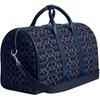 Coach Gotham 45 Classic Logo Print Fabric Shoulder Crossbody Travel Bag Men Bags Dark-Blue CAS28-DEB