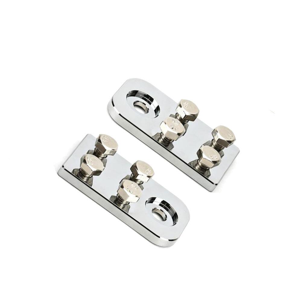 

Aluminum Battery Terminals 2PCS with Threaded Connection Support for 6 Cell Battery and 4 Cell Battery Terminal Interfaces