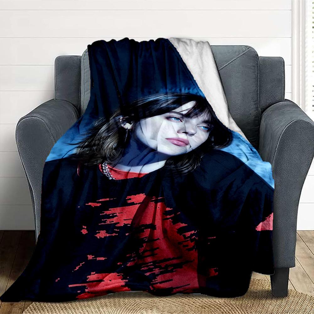 Abstract Art Flannel Blanket Throw Blanket Soft Warm Sofa Bed Camping home Decor Bedspread All Season Use Gift