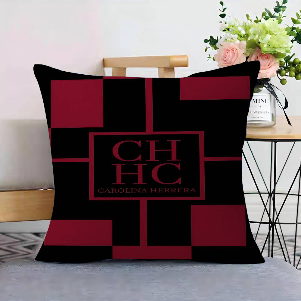C-CarolinaS Fashion H-HerreraS Pillow Gift Home Office Decoration Pillow Bedroom Sofa Car Cushion CoverPillow Case