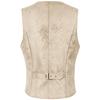 Gilet court rétro médiéval pour homme pour Halloween