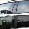 Fit For Kia Sportage 2017 2018     Glossy Black  Pillar Post Door Window Column BC Trim Sticker Cover Decorative