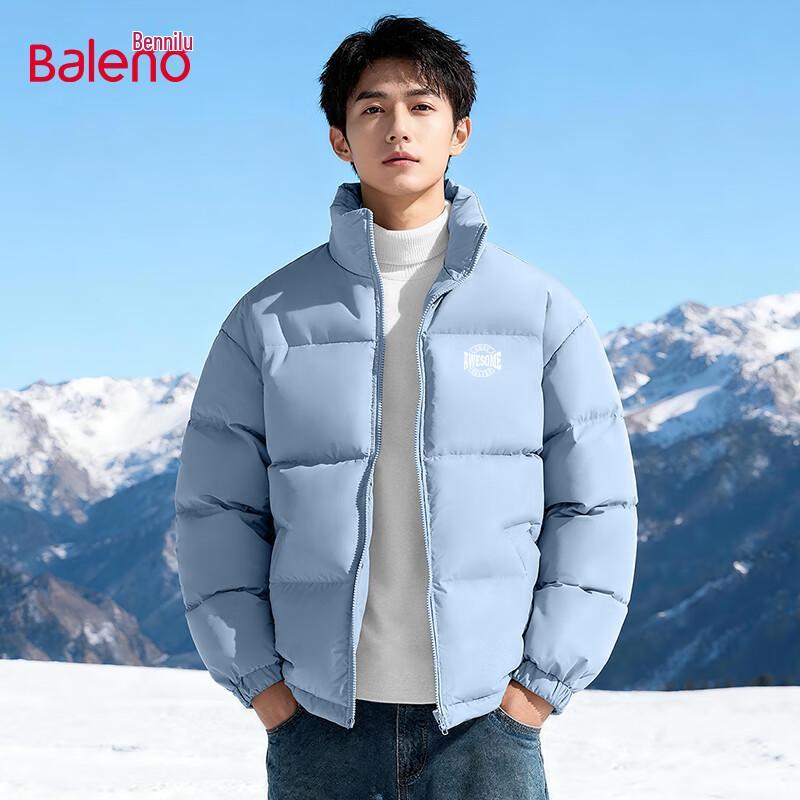 

Baleno Men s Regular Fit Stand Collar Puffer Jacket 3XL