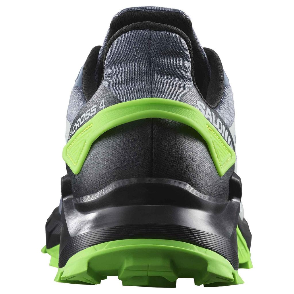 Salomon Supercross 4 Rebound Cushioning Durable Low-Top Running Shoes Men Running Shoes Black Gray Blue 473158