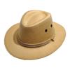 Unisex Western Cowboy Sun Hat - Summer Outdoor Fedora for Men & Women