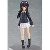 figma Girls & Panzer Asako Reizei Non-scale ABS & ATBC-PVC Painted Movable Figure