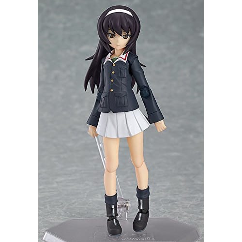 Figma Girls & Panzer Asako Reizei Non-scale ABS & ATBC-PVC Painted Movable Figure