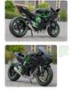 Chuanqi H2R Motorcycle Simulation Model with Base - Decorative Toy