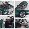 1/24 Bentayga SUV Legierung Auto Diecasts & Spielzeugfahrzeuge Automodell Sound und Licht Rückzugauto Spielzeug für Kinder Geschenke