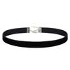 Goth Black Velvet Choker Necklaces Gothic Style Rope Women Neck Decoration Chocker Jewelry On The Neck Collar For Girl Kpop