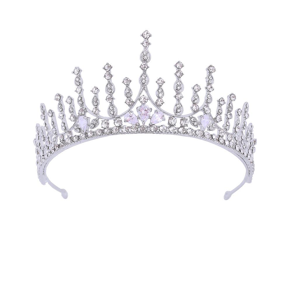 

Super Sparkling Crystal Bride s Fairy-like and Atmospheric Forest Style Crown Wedding Wedding Dress Dinner Travel Photo Style Crown Headpiece