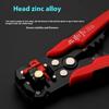 Industrial Multi Task Wire Stripper Tool For Electricians Convenient Design With Piercing Alloy Cutter Comfortable Grip