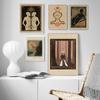 Abstract Vintage Snake Spiritual Art Poster Boho Retro Sun Nude Gril Body Feminist Forest Cavnas Painting Living Room Home Decor