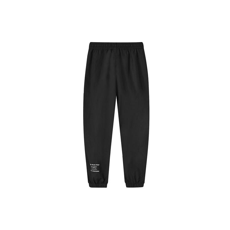 New Mihara Yasuhiro X FILA MIHARA YASUHIRO Collaboration Collection Knitted Sweatpants Women's Black F11W133804F-BK