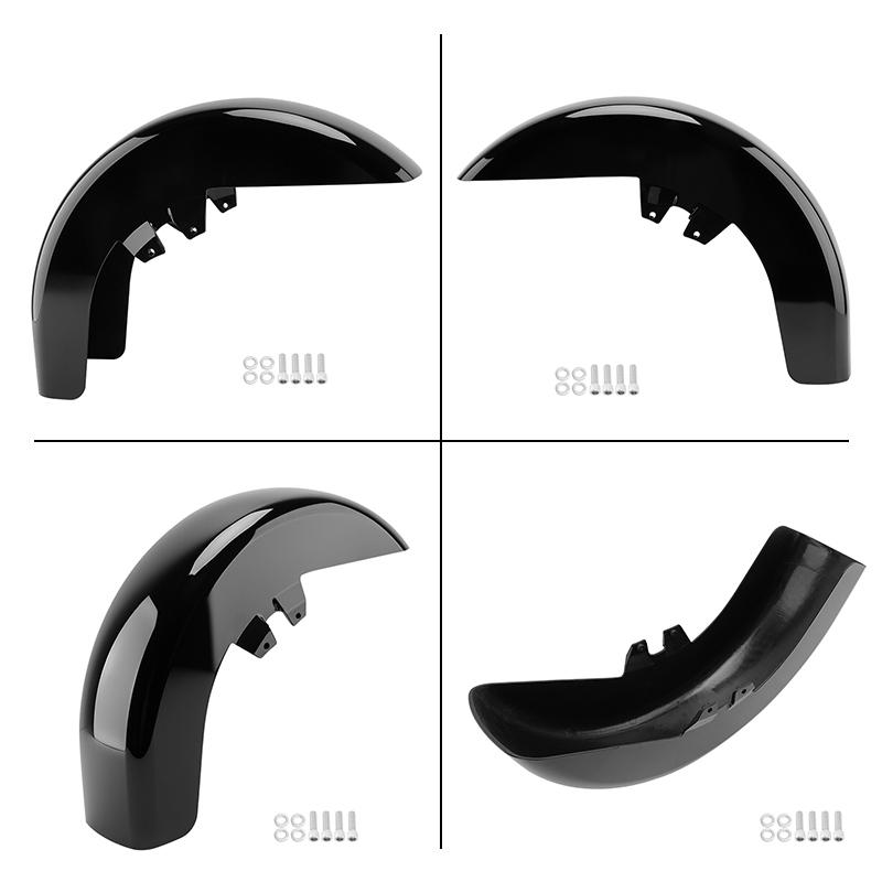 Motorcycle Front Fender For Harley Touring Road King Electra Glide 1989-2013 Mudguard Cover Protector Splash Gloss Black