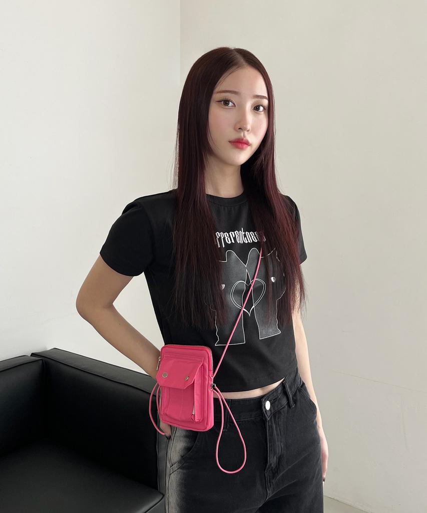 D.Xo.H Logo Tag Bag [Pink]