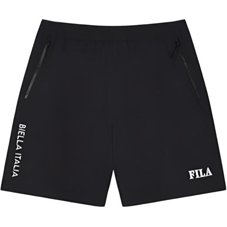 

New FILA Casual Shorts Men s Jet Black F51M429801F-BK L(175/84A)
