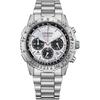 Citizen Promaster CA4660-61A Eco-Drive Solar Watch 20 Bar Water Resistant Chronograph Silver White Dial