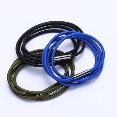 3Pcs Reusable Colorful Trash Can Bands Stretchable Durable Rubber Bands Adjustable Elastic Trash Bag Holder Household