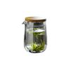 Double-Layer Transparent Glass Gong Dao Bei Tea Cup - Portable Heat-Insulating Kung Fu Tea Set