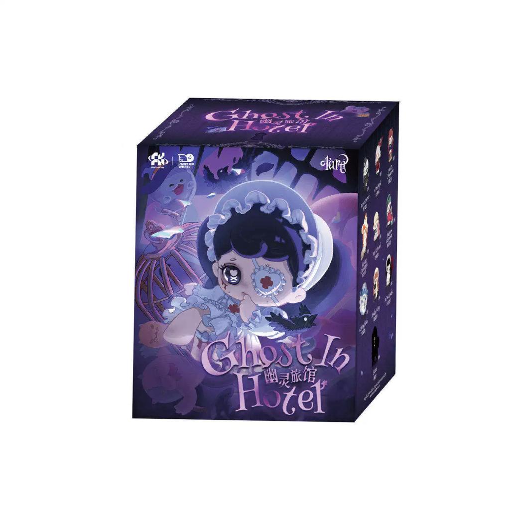 Genuine Tarti Ghost In Hotel Series  Cute Spooky Anime Figurine Desktop Ornament Collectible Plaything  Present