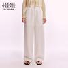 Teenie Weenie Women's 2025 Summer Lyocell Relaxed Wide-Leg Trousers