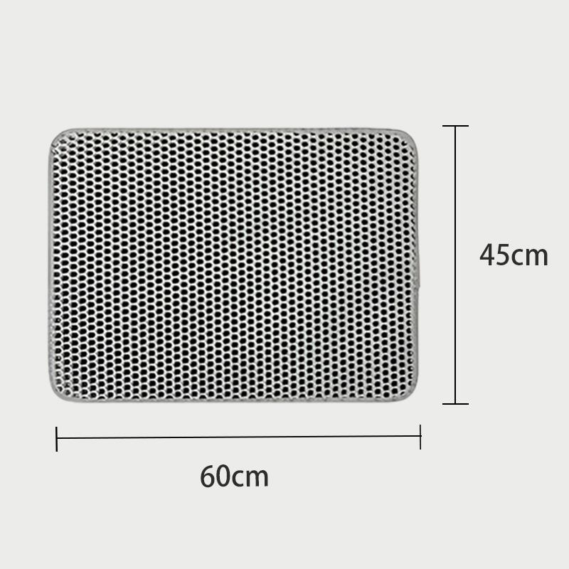 Cat Litter Mat Pet Toilet Waterproof Double Layer Pet Litter Box Mat Non Slip Sand Cat Washable Mat Clean Pad Pet Clean Supplies