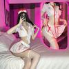 Sexy Underwear Cosplay Nurse Uniform Temptation Suit Pure Lust OL Abstinence Qqny Bow