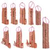 Penis  Reusable Delayed Ejaculation Condom For Men Adult Sex Toys Man Double Vibrator Penis Sleeve Cock Enlargement