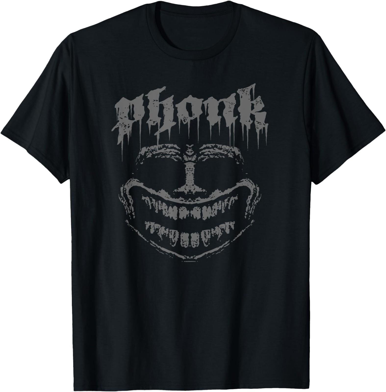 PHONK Music EDM Scary Troll face Meme Sigma phonk T-Shirt XL