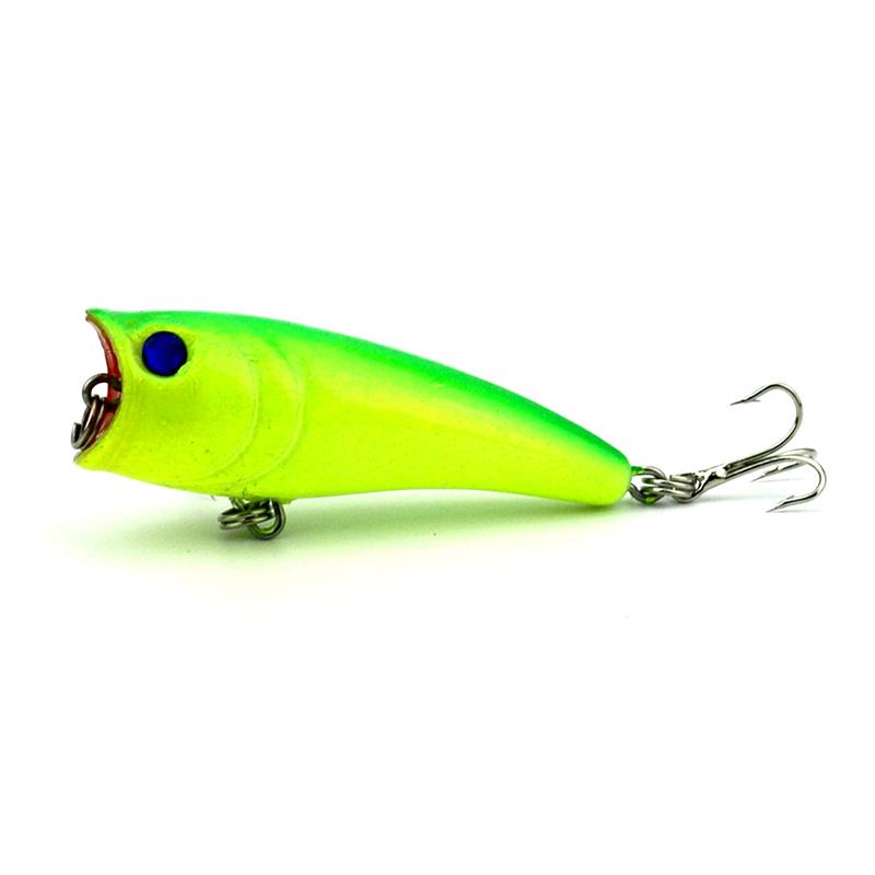 

1 шт. Hengjia 7 г/6 см наживка-поппер для верхнего слоя воды, 5 цветов, плавающая рыболовная приманка