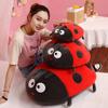 Cute Beetle Bee Doll Plush Toy Insect Seven Stars Ladybug Doll Children Sleeping Pillow Ragdoll