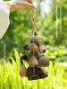 Cloud Healing Seed Pod Wind Chime Pendant Rattle Natural Seed Pods Healing Instrument Stringed Bell Yoga Meditation