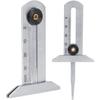 Tire Tread Depth Gauge, Stainless Steel Caliper, Depth Measuring Tool, 0-30mm, Tread Brake Shoe, Tire Monitoring System