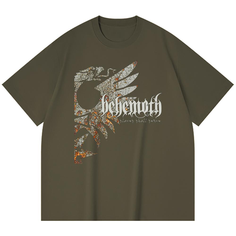 230 g/m² 100% Bavlna T-shirt Heavy Metal Rocková Kapela Tisk Populární Hudby Unisex Těžký Bavlněný T-shirt