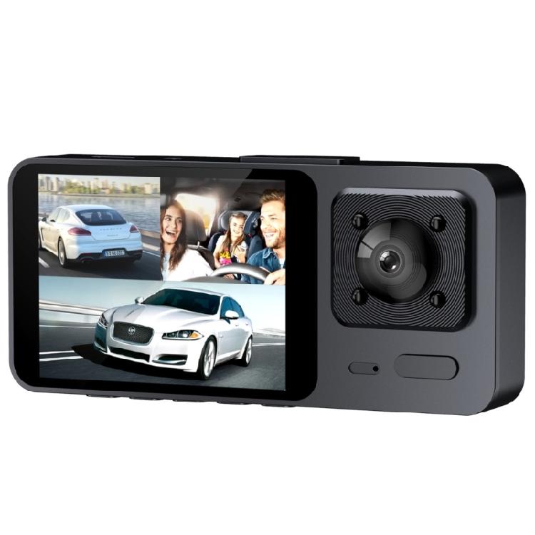 2/3 Channel Dashcam Video Recorder 2'' IPS Screen Wide Angle Camera