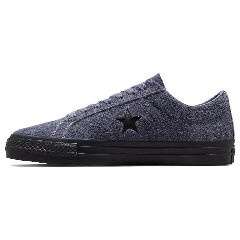 Converse Cons One Star Pro comfortable and versatile non-slip and wear-resistant low-top board shoes unisex grey-purple